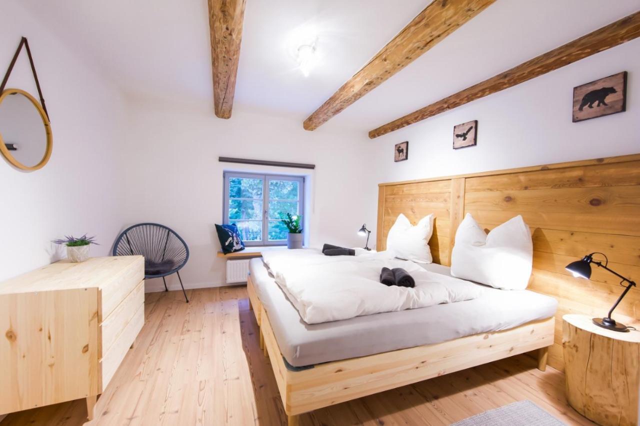 Farmhouse Eckartsberg Im Zittauer Gebirge - Ferienwohnung Mit 2 Schlafzimmern, Terrasse Und Wallbox Mittelherwigsdorf Zewnętrze zdjęcie